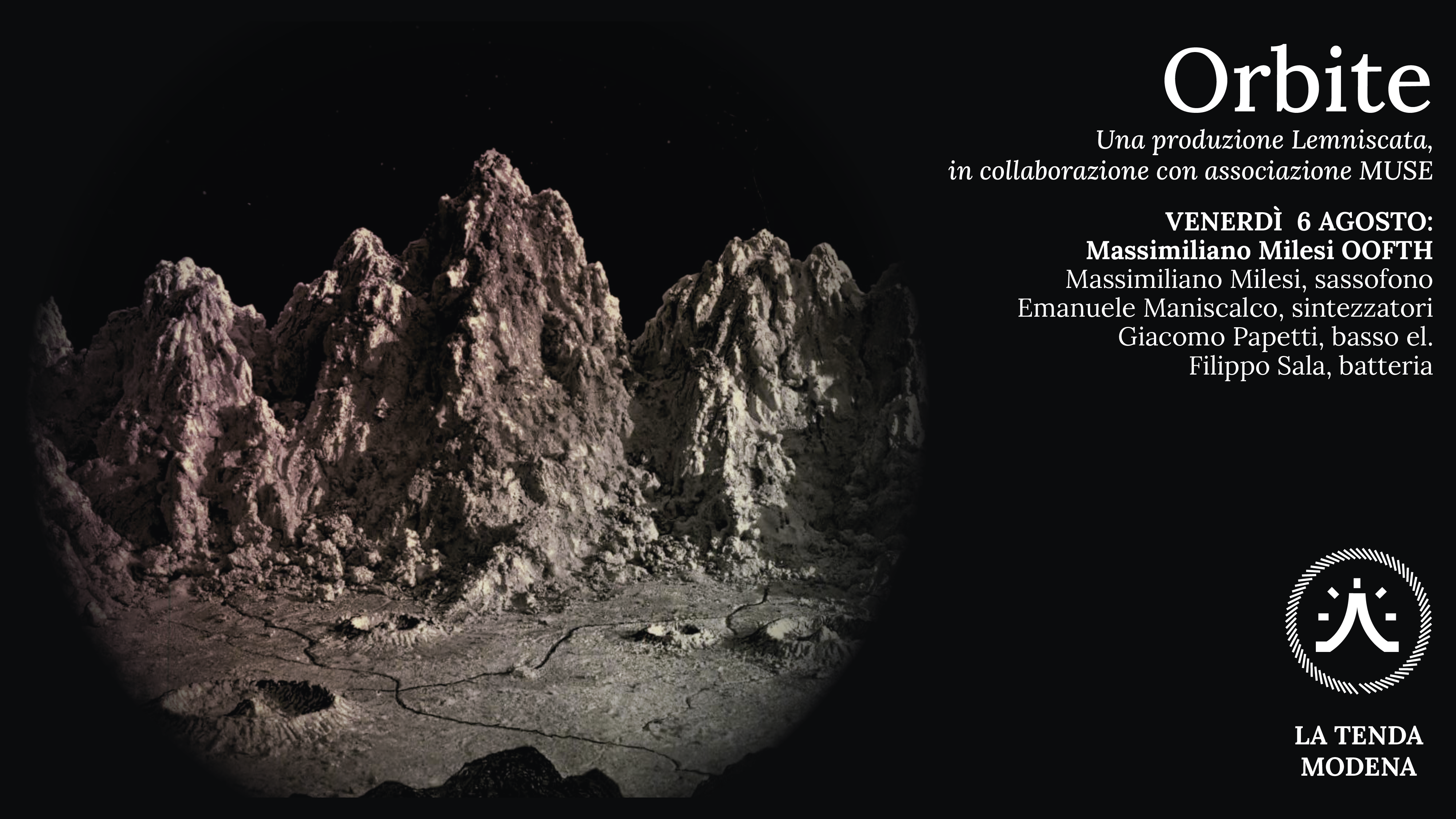 ORBITE presenta MASSIMILIANO MILESI