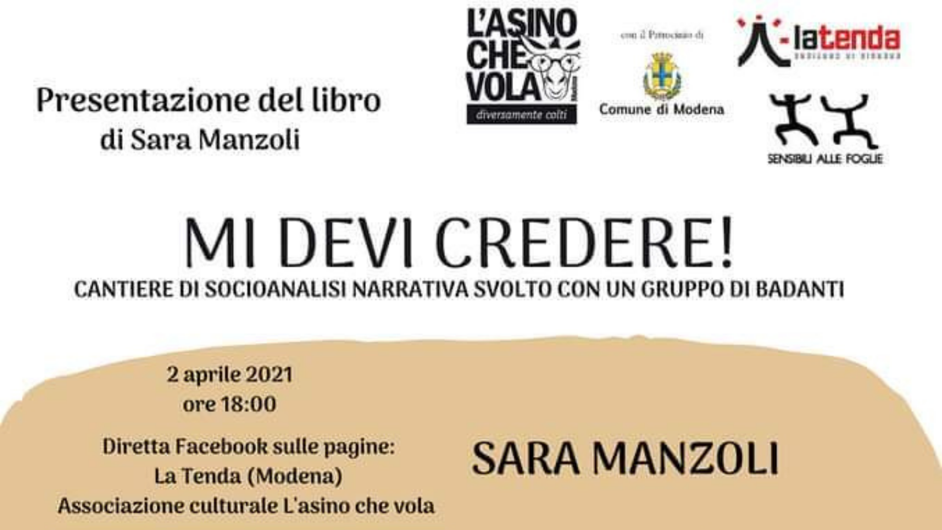 Presentazione del Libro "Mi devi credere!"
