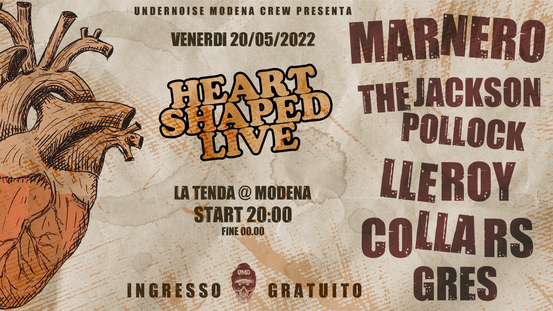 LIVE @ ROCK “HEART SHAPED NIGHT” 