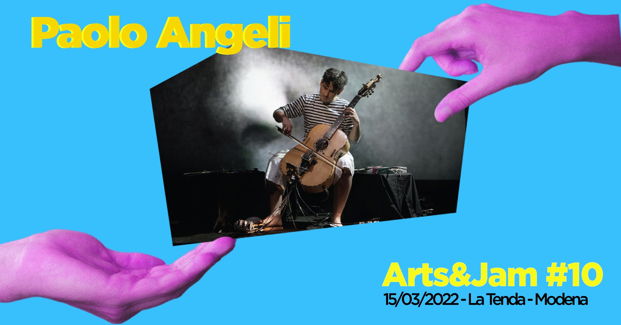 Paolo Angeli - J'ARA live @ La Tenda | Arts&Jam#10