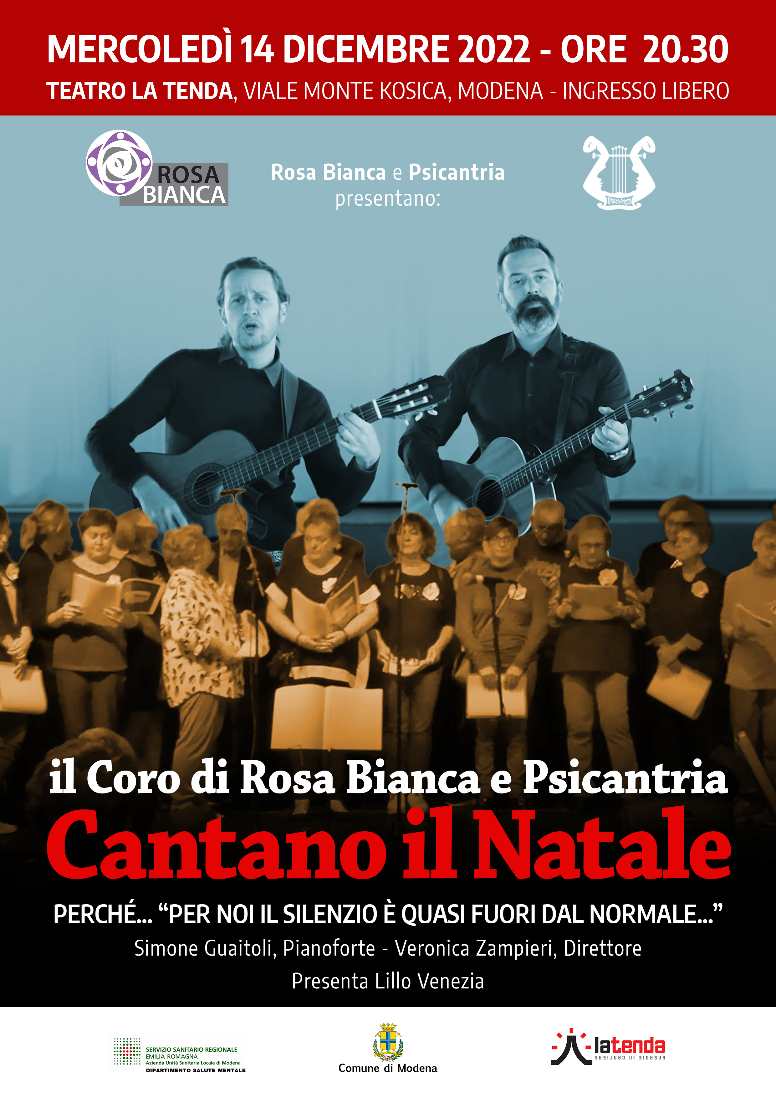 Il coro di Rosa Bianca e Psicantria Cantano il Natale