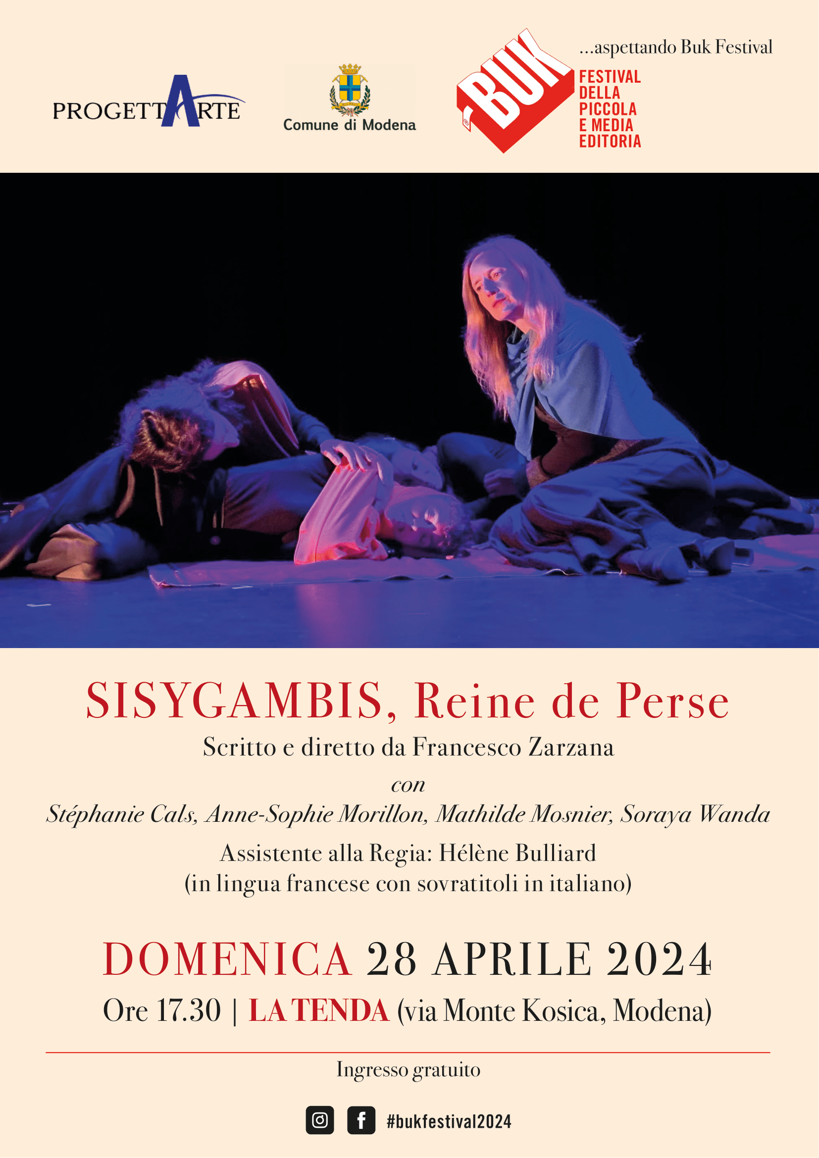 Anteprima del Buk Festival - SISYGAMBIS, REINE DE PERSE