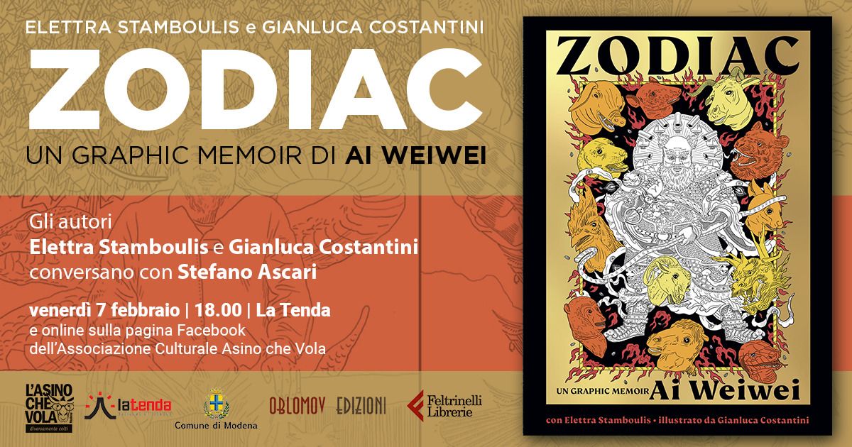“Zodiac” di Gianluca Costantini, Elettra Stamboulis