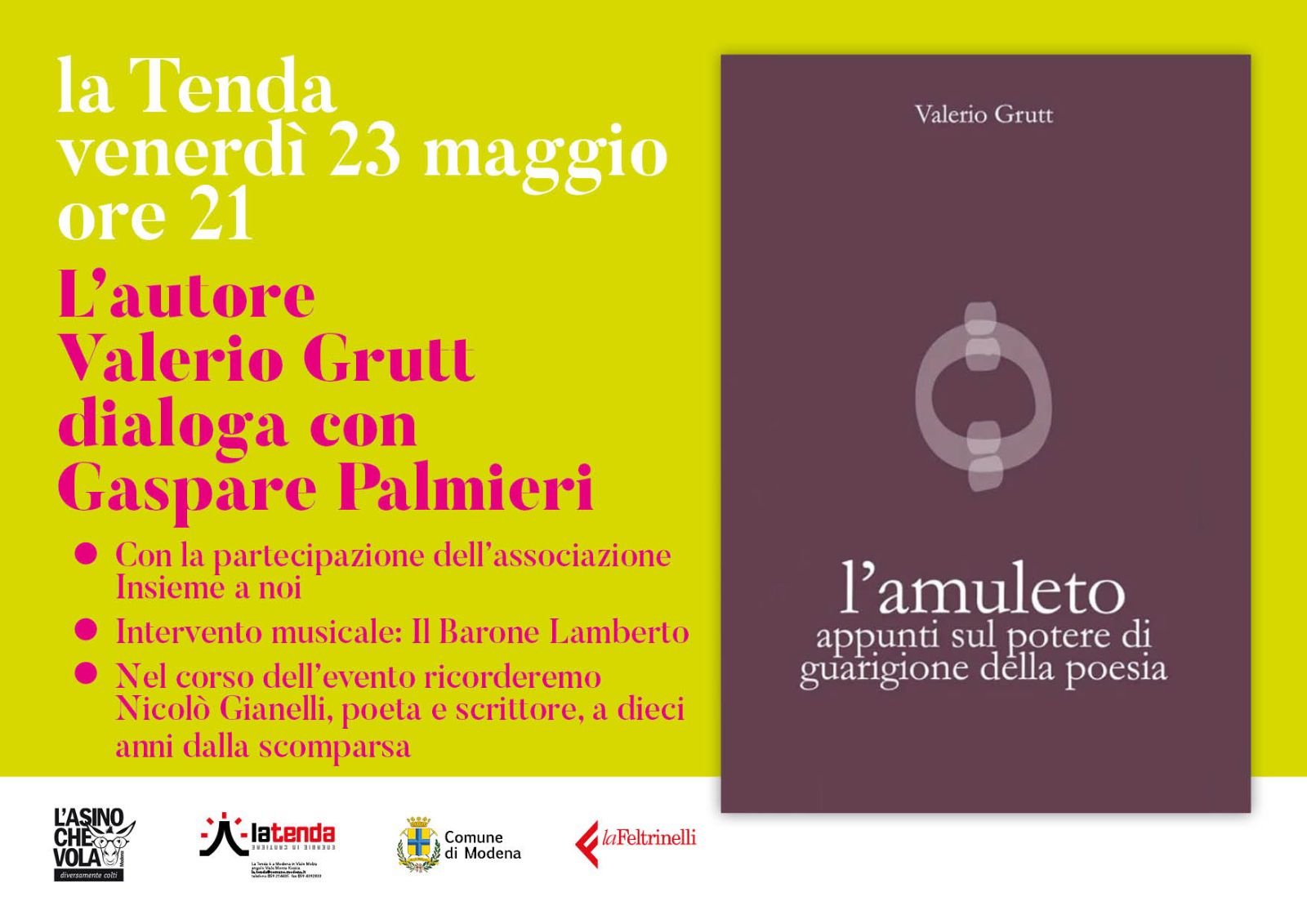 “L’Amuleto” di Valerio Grutt