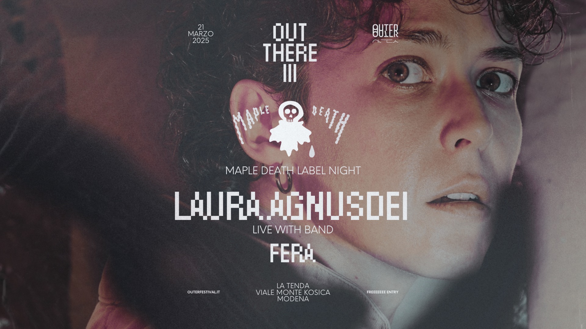 OUT THERE III - Maple Death Label Night: Laura Agnusdei + FERA