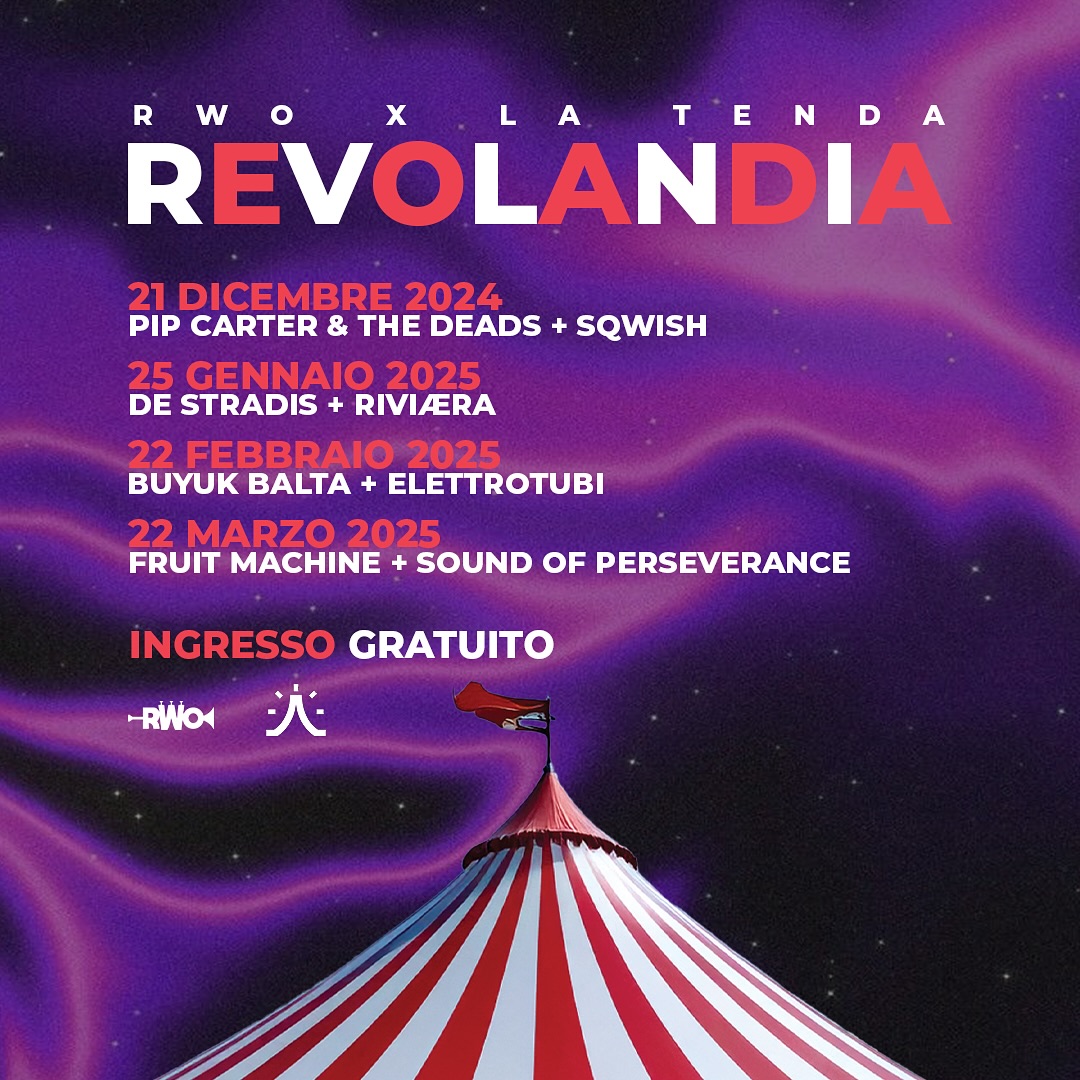 REVOLANDIA: Fruit Machina + Sound of Perseverance