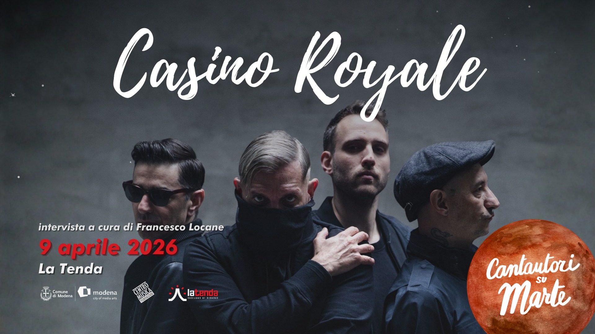 CASINO ROYALE | CANTAUTORI SU MARTE