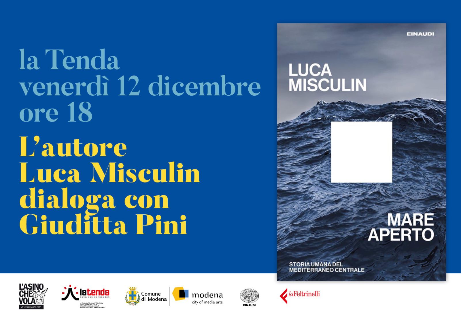 "Mare Aperto" di Luca Misculin (Einaudi editore)