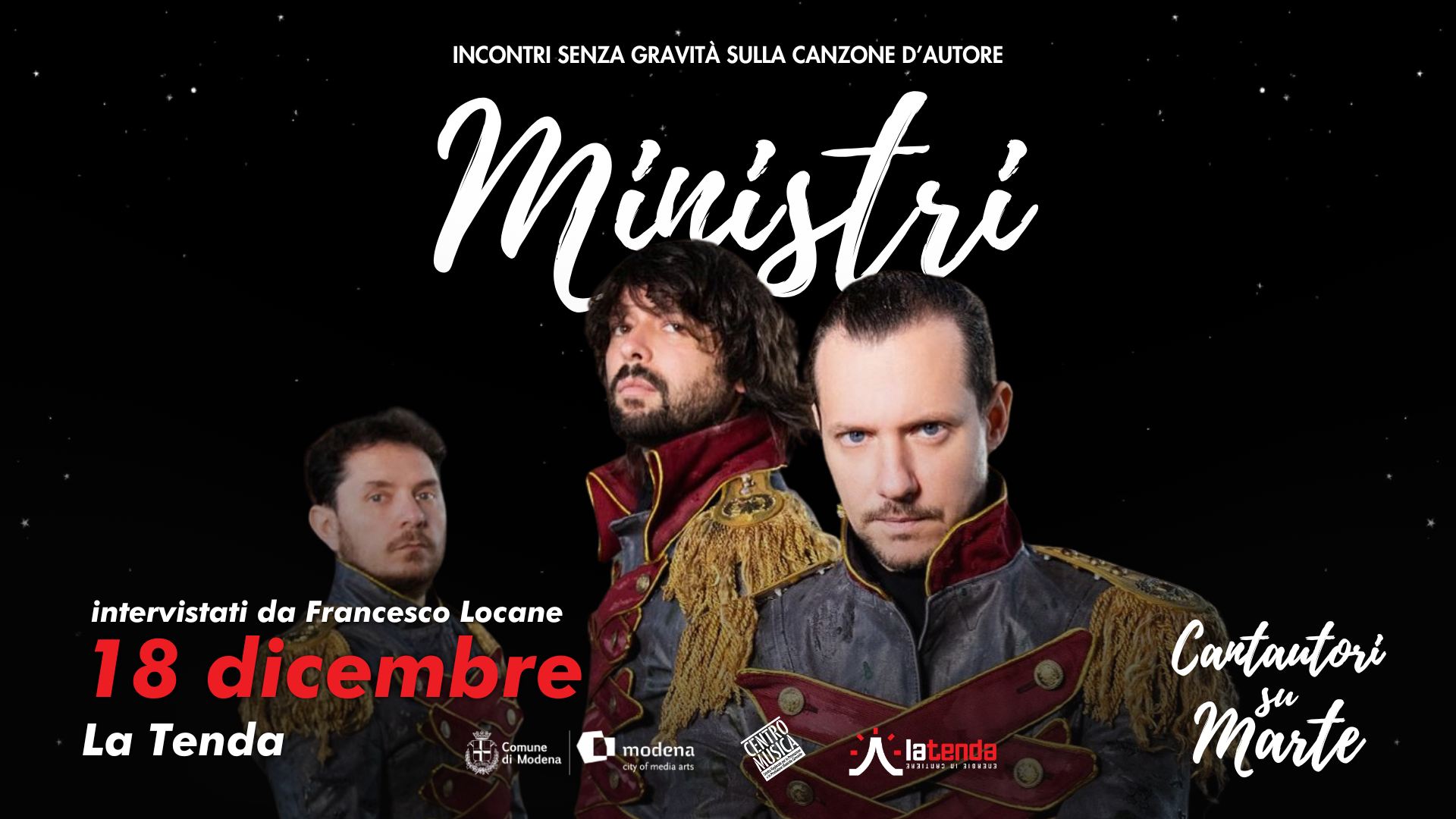 Ministri | Cantautori su Marte