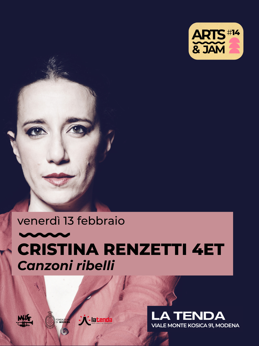 Cristina Renzetti 4ET Canzoni ribelli | ARTS&JAM #14