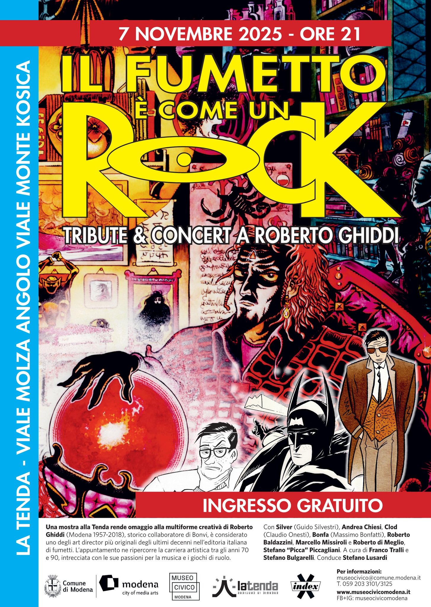 Il fumetto è come un rock - tributo live a Roberto Ghiddi