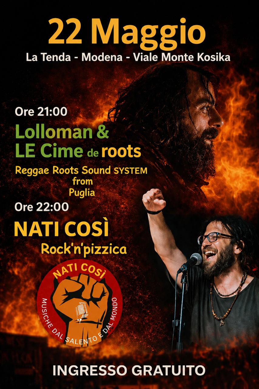 Nati Così + Lolloman & Le Cime de Roots | LIVE@ROCK 