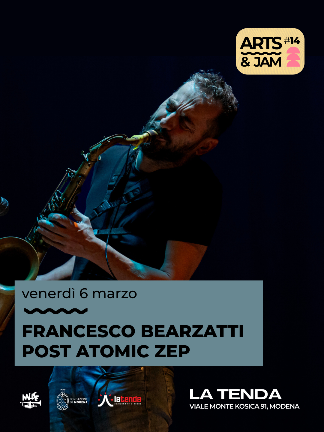 FRANCESCO BEARZATTI “POST ATOMIC ZEP” | ARTS&JAM #14