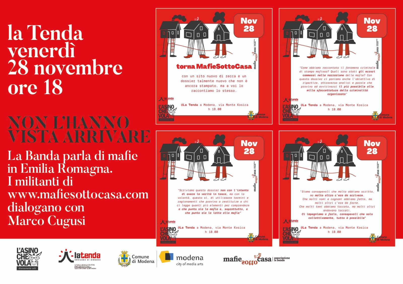 Non l'hanno vista arrivare. Mafie in Emilia-Romagna