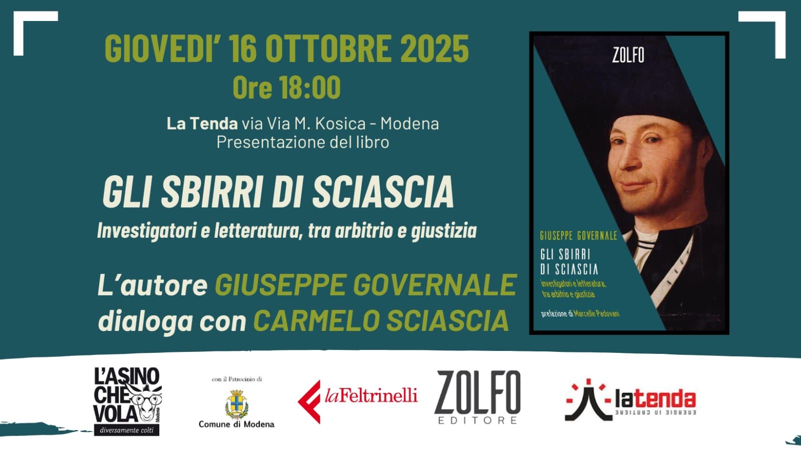 “Gli sbirri di Sciascia” di Giuseppe Governale (Zolfo Editore)