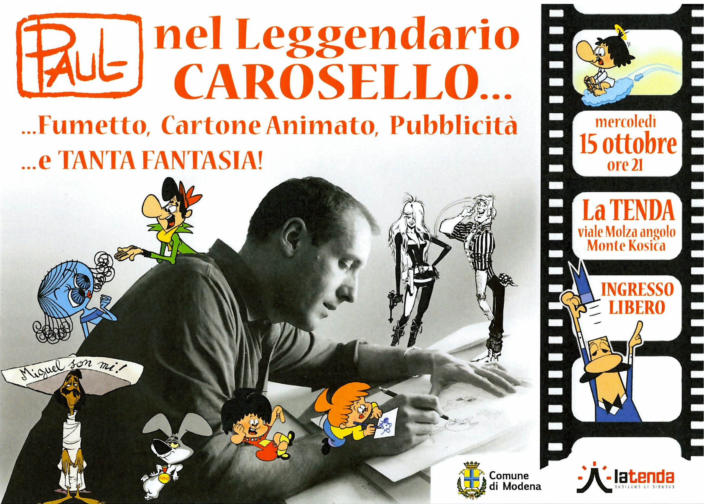 Paul nel leggendario Carosello